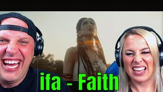 Reaction To ifa  Faith Official Musicvideo ویدئوی واکنش [upl. by Cerell838]