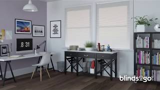 DuoLight Pleated Blinds by Blinds 2go [upl. by Llesig]