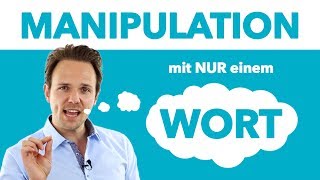 Manipulation mit nur einem Wort  Mächtiger Trick der Psychologie  Norman Alexander [upl. by Marrin]