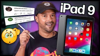 Tirando DÚVIDAS sobre o IPAD 9 Vale a pena COMPRAR 🤔 [upl. by Ssecnirp]