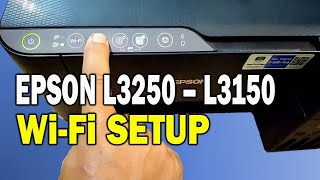 Epson L3250 Wifi setup  Epson L3250  L3150 Installation using WiFi Direct [upl. by Nichy]