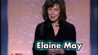 Elaine May Salutes Albert Einsteins Cousin  Mike Nichols  at the AFI Life Achievement Award [upl. by Aeslahc]