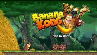 Banana 🍌 Kong 🐒 Gameplay part 1 trending gaming gameplay bananakong banana game [upl. by Valdas413]