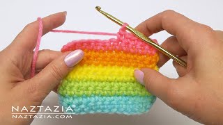 How to CROCHET for BEGINNERS  RIGHT HAND Video by Naztazia [upl. by Kawasaki947]