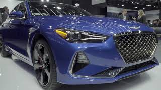 The AllNew Genesis G70 Revealed at the Montreal Auto Show  Genesis Motors Canada [upl. by Nylak502]