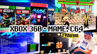 XBOX 360  MAME C64 i szkolenie z Piterem 🔥 xbox360 mame c64 [upl. by Yelrak]