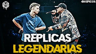 REPLICAS LEGENDARIAS en el FREESTYLE 🔥 [upl. by Amat]