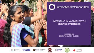 Investing in Women with ENGAGE Partners [upl. by Wasserman]