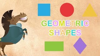 Aprende las formas geométricas en inglés Geometric shapes [upl. by Eanyl]