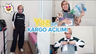 YAZLIK KIYAFET KARGO AÇILIMI🤩Bayıldım😍 [upl. by Sidhu]