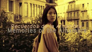 Memories of the Alhambra  Recuerdos de la Alhambra Ana Vidovic originally by Tárrega FMV 4K [upl. by Jochbed]