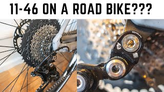 Does an 1146 Cassette work with a Road Derailleur [upl. by Griffy]