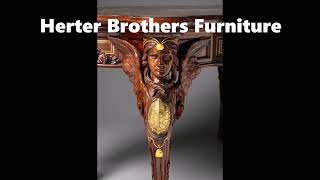 Herter Brothers 18641906  Victorian Furniture Maker [upl. by Eerb]