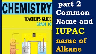 Common and IUPAC naming of Alkane for Grade 10 [upl. by Llennaj]