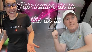 ep32 Fabrications tête de lit en lambris bois [upl. by Ahsinod]