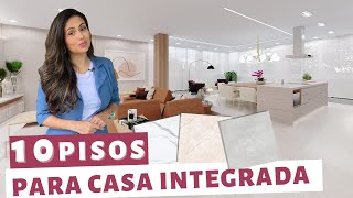 Dicas de Piso Para Casa Integrada  Larissa Reis Arquitetura [upl. by Ennairda]