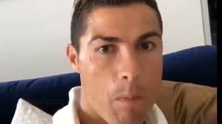 Cristiano Ronaldo drinking meme HD full screen [upl. by Notanhoj]