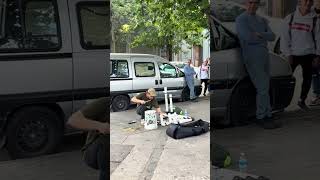 Street Drummer Stuns Crowd with Speed [upl. by Cloe704]