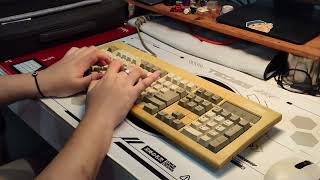 How Vintage cherry clone sounds like  chicony kb5191 [upl. by Ahtebbat585]