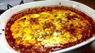 Easy Enchilada Casserole  Red Enchilada Sauce Recipe [upl. by Maxentia]