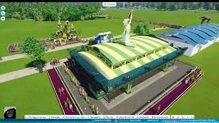 Baraki Paradise Ze Franchise Cara Pils Land  Cest pas beau  Planet Coaster 2 [upl. by Einor477]