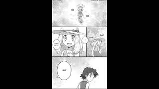 Amourshipping  comics  ash and serena [upl. by Tedmund]