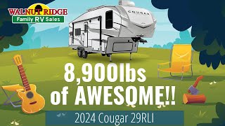 2024 Cougar 29RLI  8900lbs of AWESOME [upl. by Eerehs]