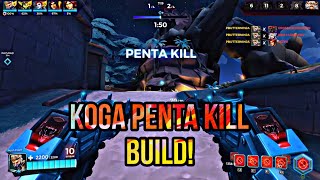 Koga Penta Kill Build Paladins [upl. by Romilda951]