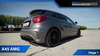 Mercedes Classe A 45 AMG Stage 1 By BRPerformance [upl. by Shamma444]