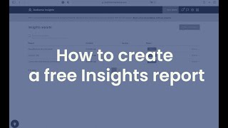 How to create a free Audiense Insights report [upl. by Gusba398]