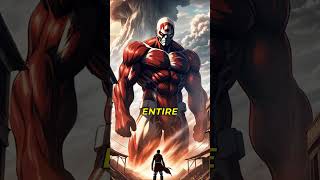 The Terrifying Truth About the Colossal Titan in Attack on Titan [upl. by Attenev]