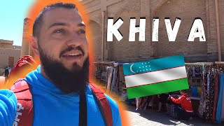 The First Impressions of Khiva Uzbekistan 2021  On The Way To Karakalpakstan [upl. by Bonaparte]