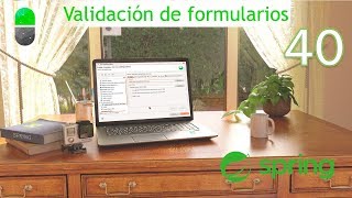 Curso Spring Validación de formularios III Vídeo 40 [upl. by Snow]