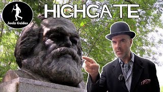 Highgate Cemetery and Pub Walk  London Walking Tour [upl. by Neslund]