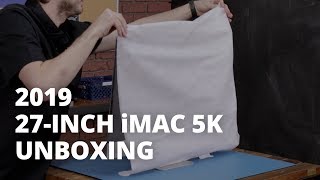 2019 27inch iMac 5K Unboxing [upl. by Nnep]