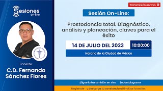 Prostodoncia total Diagnóstico análisis y planeación claves para el éxito [upl. by Rayham]