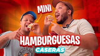 Mini Hamburguesas de Albóndigas de Pollo con Papitas [upl. by Ahsenek]