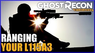 How to Range a Sniper Rifle in Ghost Recon Wildlands  Beginner Guide [upl. by Zuckerman713]