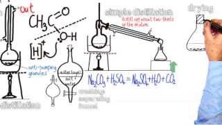 Esters 4 Organic Preparation amp Purification of an Ester [upl. by Nilahs268]