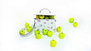 happy genie  presents the worlds first luxury handbag made from apples [upl. by Githens]