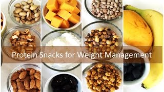 My Protein Snacks for Weight Management from Bhavnas Kitchen [upl. by Anaigroeg]