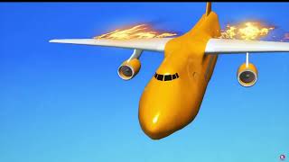 Saratov Airlines Flight 703  Crash Animation [upl. by Aniral]