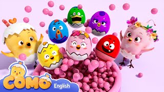 Como SongsampSurprise  Magical ball pit  English cartoon songs for babies  Como Kids TV [upl. by Snider203]