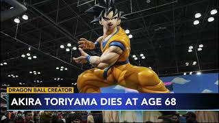 Akira Toriyama death Dragon Ball creator died from brain condition at 68 production studio says [upl. by Littell]