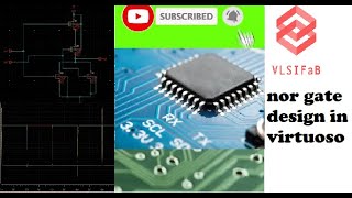 schematic to layout PART1  VIRTUOSO  SCL PDK  PHYSICAL DESIGN  ASIC  VLSIFaB [upl. by Cardew]