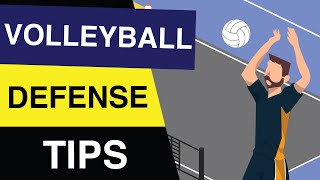 Volleyball Defense Tips For Beginners [upl. by Etnaid]