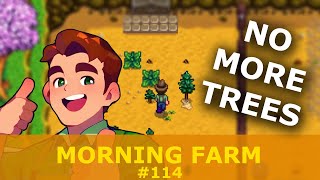 Cant find Trees Stardew Valley MorningFarm114 [upl. by Eiramana]