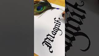 Gothic Calligraphy [upl. by Edrea137]