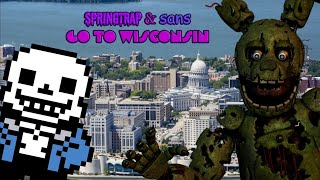 Springtrap amp Sans Go to Wisconsin HD Remaster  Nintendo Switch [upl. by Jose138]