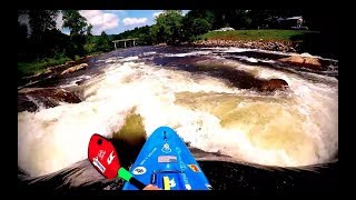 Tuckasegee NC Section 3  Kayaking [upl. by Bran272]